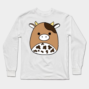 Nightingale moo squish stuffed animal cute Long Sleeve T-Shirt